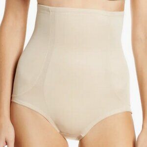 Miraclesuit Shape Away High Waist Briefs - 2795 (W. Beige, Large) Pre-Owned @$20